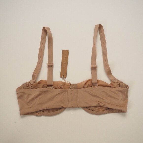 NWT Skims No Show Molded Unlined Balconette Underwire Bra in Clay sz 36B - Picture 5 of 5